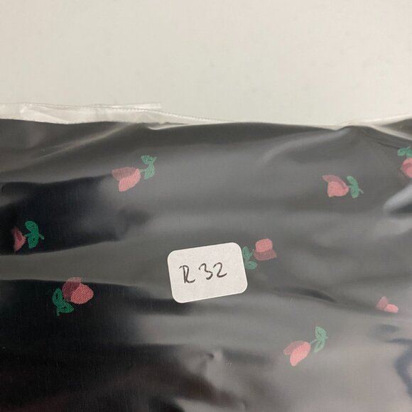 Loft Floral Midi Dress Ruffles Women Small Milkmaid Peasant Black Tiered - Picture 9 of 9